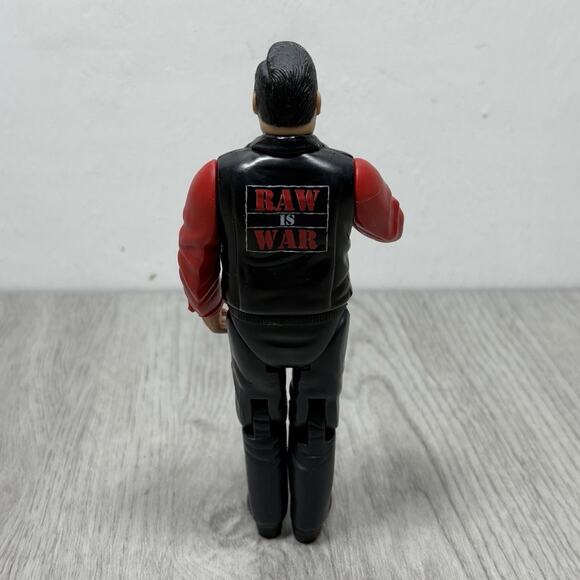 1998 WWF Jakks Pacific Ringside Collection Series 2 Jim Ross Action Figure - Picture 4 of 5